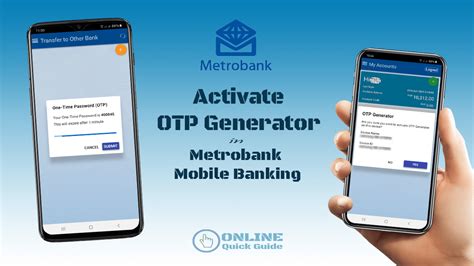 metrobank otp activation